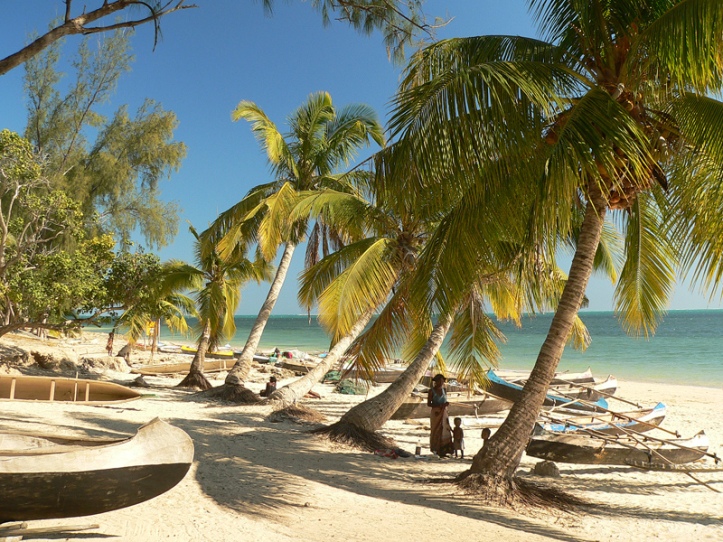 Beach_in_Madagascar_with_pirogues_and_palm_trees-2